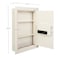 Paragon In-Wall Safe - Keypad Safe with 2 Manual Keys for Cash and Jewelry by Safes Cream 83-DT5915-1 - alternate 4